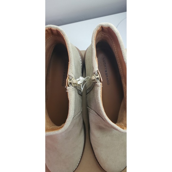 Lucky Brand Chameli Dune WP Suede Waterproof Ankle Lug Boots LK-CHAMELI 9M - Picture 13 of 14